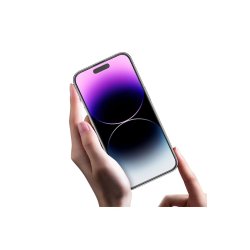 iPhone 16 Plus h�rdet glas Matte R�d