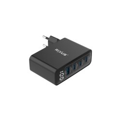 Universal 100W oplader Sort RX100