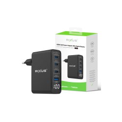 Universal 100W oplader Sort RX100