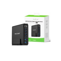 Universal 240W oplader Sort RX240