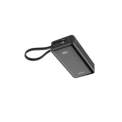 Rixus 10000mAh powerbank Sort