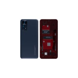 Xiaomi Redmi Note 11S bagcover Graphite Gray med linse OEM