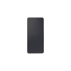Sk�rm til Samsung Galaxy A12 Nacho A127F LCD med Ramme OEM Sort