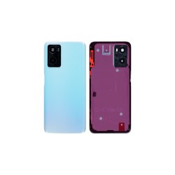 Oppo A76 bagcover Blue med linse OEM