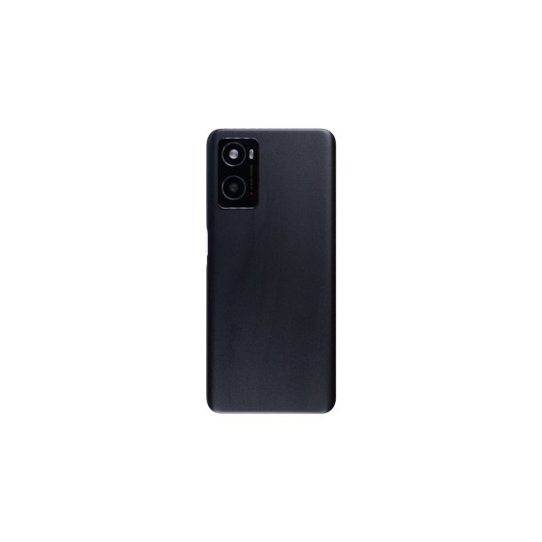 Oppo A76 bagcover Black med linse OEM