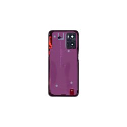 Oppo A76 bagcover Black med linse OEM