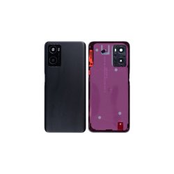 Oppo A76 bagcover Black med linse OEM