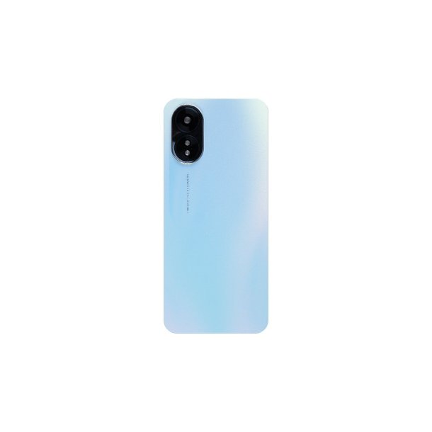 Oppo A18 bagcover Blue med linse OEM