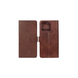 iPhone 16 Pro Max Bookcase Brun