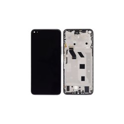 Huawei Honor 50 Lite / Huawei Honor X20 / Huawei Nova 8i Sk�rm med ramme Sort Display og Digitizer