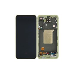 Samsung Galaxy A55 5G A556B Sk�rm med ramme Display og Digitizer Pre-Assembled