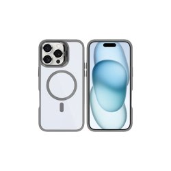 Rixus iPhone 16 Pro Max MagSafe Cover Classic 03 Titaniumgr�