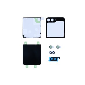 Samsung Z Flip6 F741B bagcover Black med linse Original