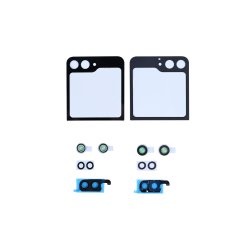 Samsung Z Flip6 F741B bagcover Black med linse Original