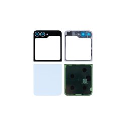 Samsung Z Flip6 F741B bagcover Blue med linse OEM