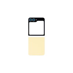 Samsung Z Flip6 F741B bagcover Gul med linse OEM