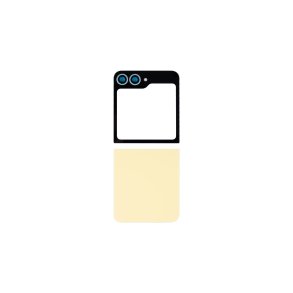Samsung Z Flip6 F741B bagcover Gul med linse OEM