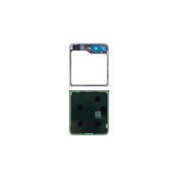 Samsung Z Flip6 F741B bagcover White med linse