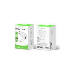 Rixus 20W oplader USB-C Hvid RX90L