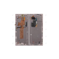 Samsung Z Fold6 F956B Sk�rm med ramme Pink Display og Digitizer Service Pack