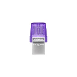 USB-Flashdrev 256GB USB-A/USB-C S�lv Kingston