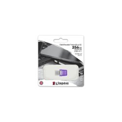 USB-Flashdrev 256GB USB-A/USB-C S�lv Kingston