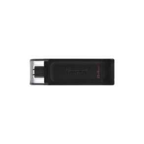 USB-Flashdrev 64GB USB-C Sort Kingston