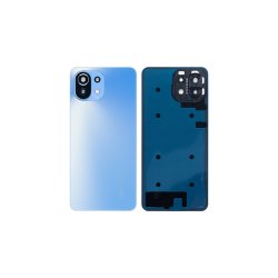 Xiaomi 11 Lite NE 5G bagcover Blue med linse OEM