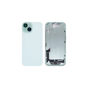 iPhone 15 housing med sm� dele Gr�n