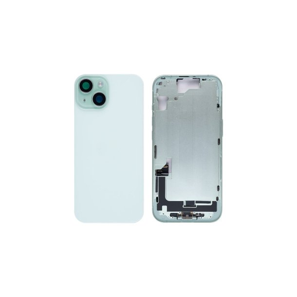 iPhone 15 housing med sm� dele Gr�n