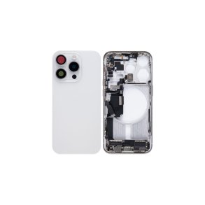 iPhone 15 Pro housing med sm� dele Hvid