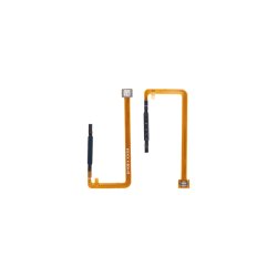 Samsung Galaxy A06 A065F fingerprint sensor Flex med power button Sort