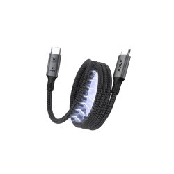 Rixus USB-C kabel 100W 1.5m Gr� RXUC03