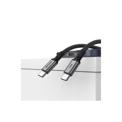 Rixus USB-C kabel 100W 2m Gr� RXUC05