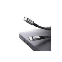 Rixus USB-C kabel 100W 3m Gr� RXUC06