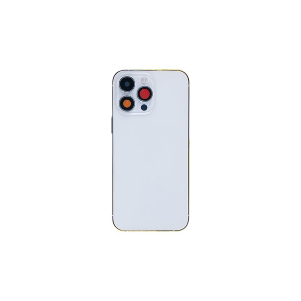 Kabinet til iPhone 14 Pro Max med Sm�dele S�lv OEM