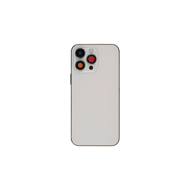 Kabinet til iPhone 14 Pro Max med Sm�dele Guld OEM