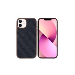 iPhone 11 Mag Carbon MagSafe-cover Brun