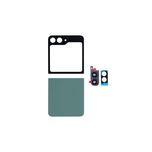 Samsung Z Flip5 F731B bagcover Mint med linse OEM