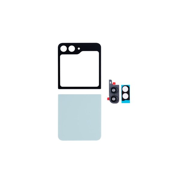 Samsung Z Flip5 F731B bagcover Green med linse OEM