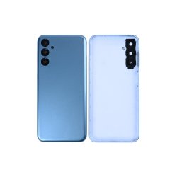 Samsung Galaxy M14 M146B (2023) bagcover Light Blue med linse OEM