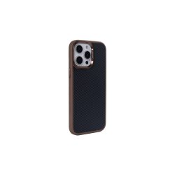 iPhone 12 Pro Max Mag Carbon MagSafe-cover Brun