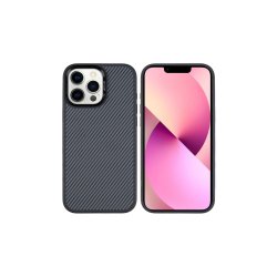 iPhone 12 Pro Max Mag Carbon MagSafe-cover Sort