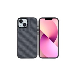 iPhone 13 Mag Carbon MagSafe-cover Sort