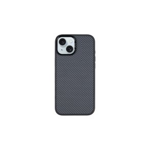 iPhone 15 Mag Carbon MagSafe-cover Sort