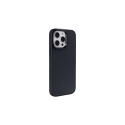 Rixus iPhone 15 Pro MagSafe Cover Mag Carbon Titanium Sort