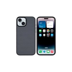 iPhone 15 Plus Mag Carbon MagSafe-cover Sort