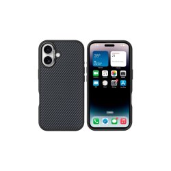 iPhone 16 Mag Carbon MagSafe-cover Sort