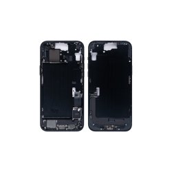 iPhone 15 Plus midterramme Sort