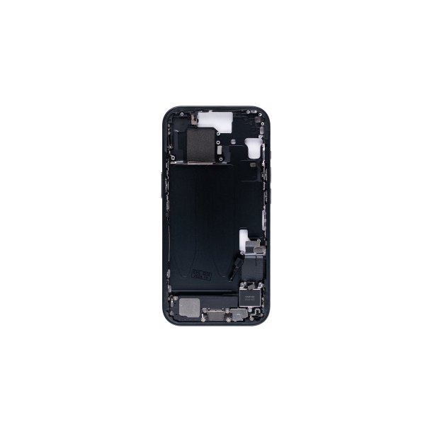iPhone 15 midterramme Sort